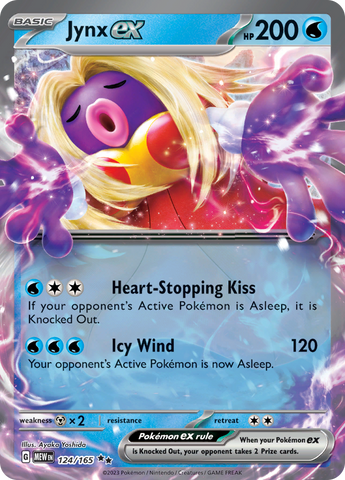 Jynx ex (124/165) [Écarlate et Violet : 151] 