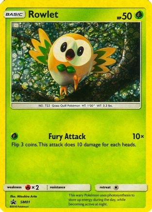 Rowlet (General Mills Promo) - (SM01) [Miscellaneous Cards & Products]