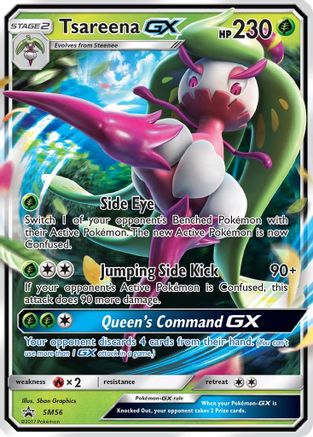 Tsareena GX (SM56) [Sun & Moon: Black Star Promos] - Trinity Hobby