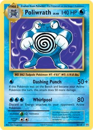 Poliwrath (25/108) (Theme Deck Exclusive) [XY: Evolutions] - Trinity Hobby