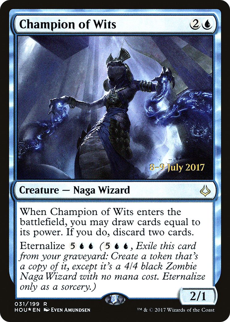 Champion of Wits [Hour of Devastation Prerelease Promos] - Trinity Hobby