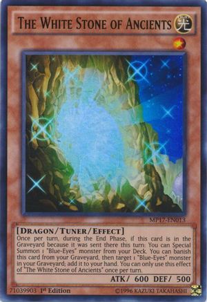 The White Stone of Ancients [MP17-EN013] Ultra Rare - Trinity Hobby
