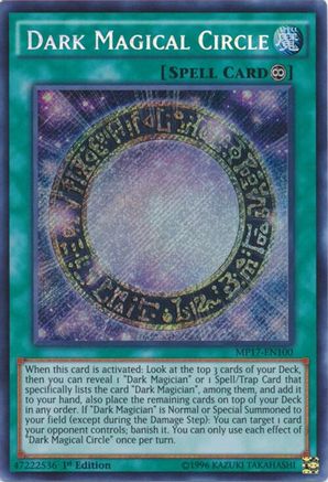 Dark Magical Circle [MP17-EN100] Secret Rare - Trinity Hobby