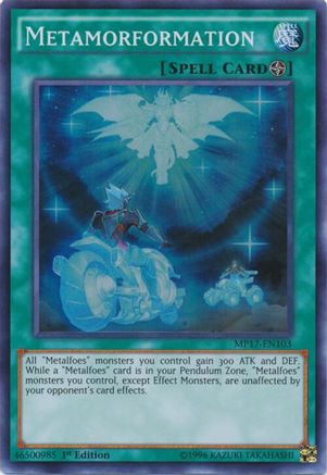 Metamorformation [MP17-EN103] Super Rare - Trinity Hobby