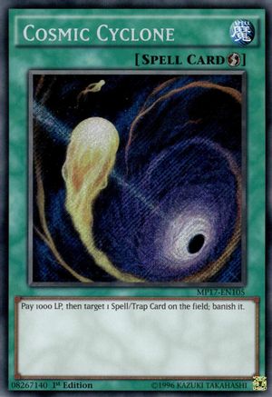 Cosmic Cyclone [MP17-EN105] Secret Rare - Trinity Hobby