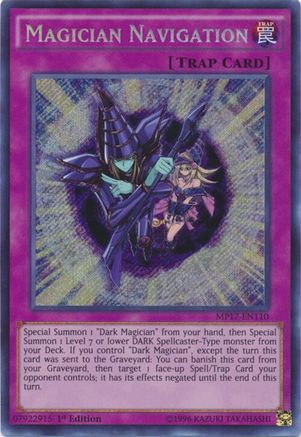 Magician Navigation [MP17-EN110] Secret Rare - Trinity Hobby