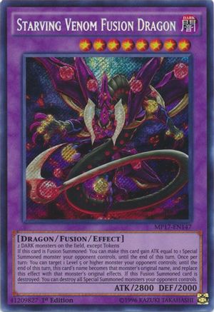 Starving Venom Fusion Dragon [MP17-EN147] Secret Rare - Trinity Hobby