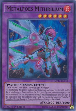 Metalfoes Mithrilium [MP17-EN148] Ultra Rare - Trinity Hobby