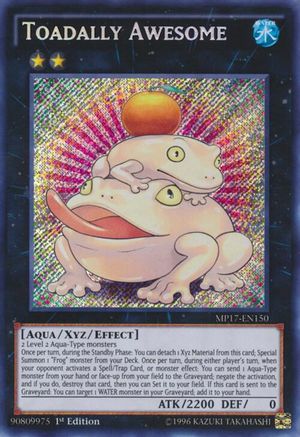 Toadally Awesome [MP17-EN150] Secret Rare - Trinity Hobby