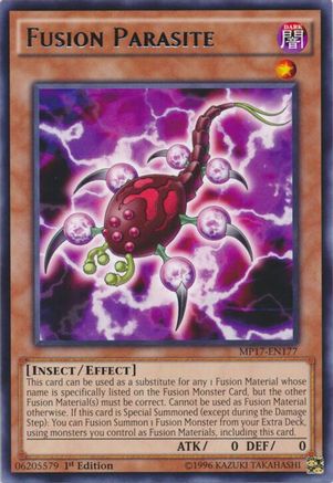 Fusion Parasite [MP17-EN177] Rare - Trinity Hobby
