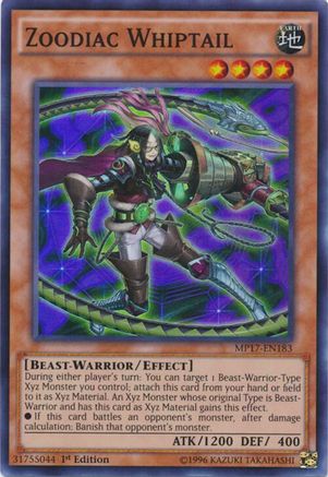 Zoodiac Whiptail [MP17-EN183] Super Rare - Trinity Hobby