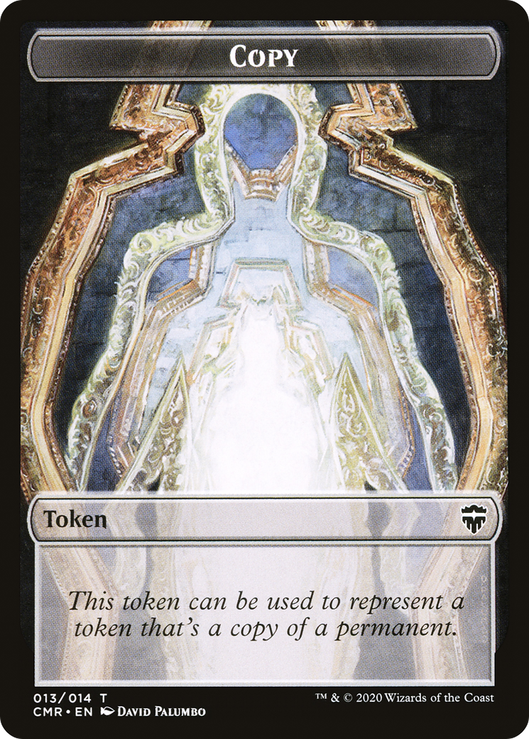 Copy  [Foil]  (CMR-013) - [Commander Legends Tokens] - Trinity Hobby