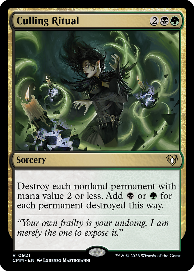 Culling Ritual [Commander Masters] - Trinity Hobby