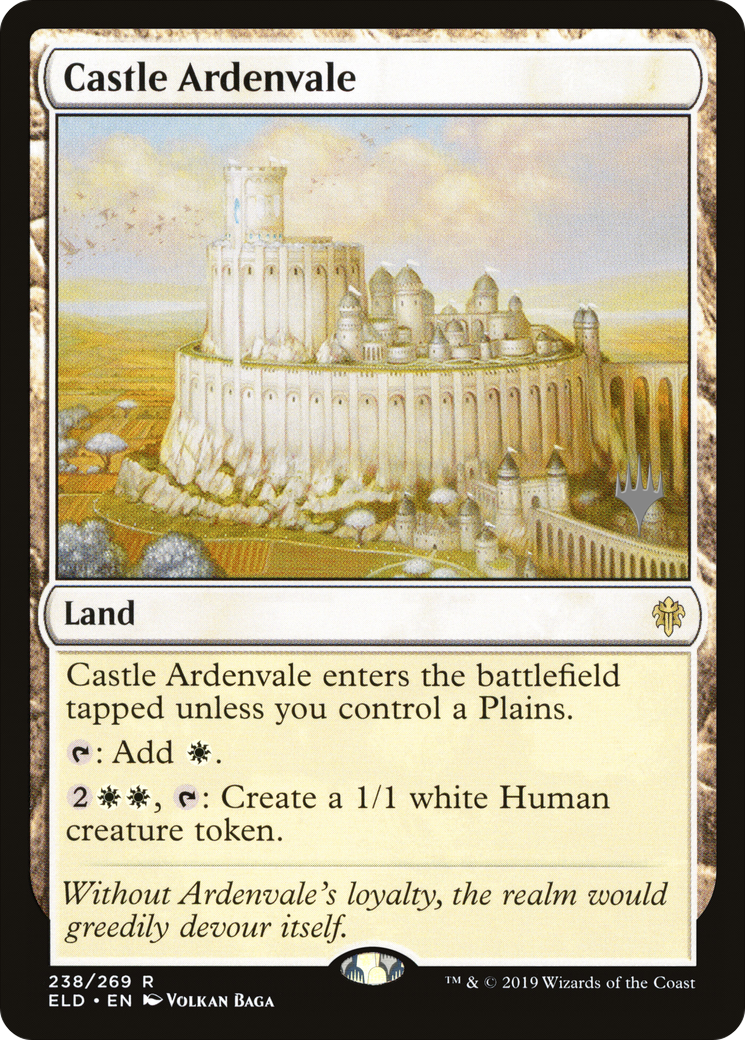 Castle Ardenvale (Promo Pack) [Throne of Eldraine Promos] - Trinity Hobby