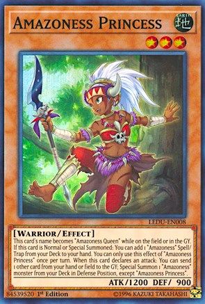 Amazoness Princess [LEDU-EN008] Super Rare - Trinity Hobby