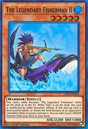 The Legendary Fisherman II [LEDU-EN015] Super Rare - Trinity Hobby
