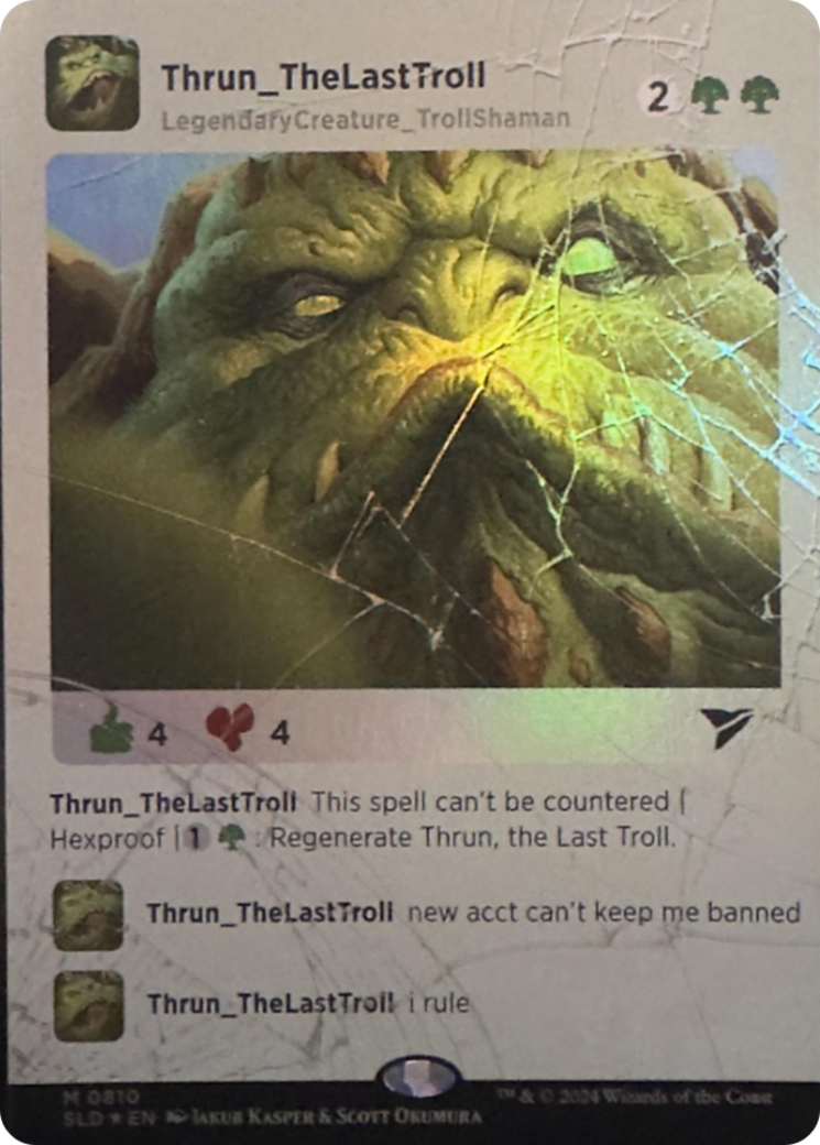 Thrun, the Last Troll [Secret Lair Drop Series] - Trinity Hobby
