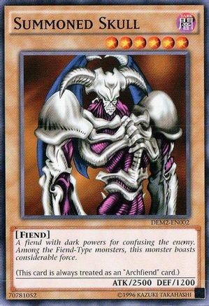 Summoned Skull [DEM2-EN002] Common - Trinity Hobby