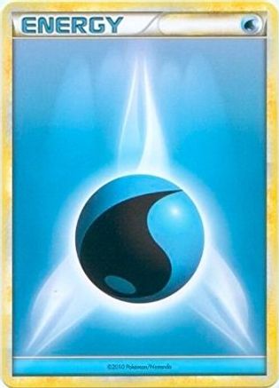 Water Energy (2010 Unnumbered HGSS Style) [League & Championship Cards] - Trinity Hobby