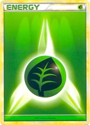 Grass Energy (2010 Unnumbered HGSS Style) [League & Championship Cards] - Trinity Hobby