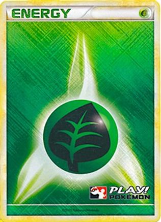 Grass Energy (2010 Play Pokemon Promo) [League & Championship Cards] - Trinity Hobby