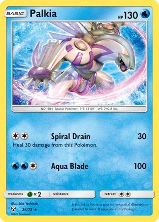 Palkia (24/73) [Sun & Moon: Shining Legends] - Trinity Hobby