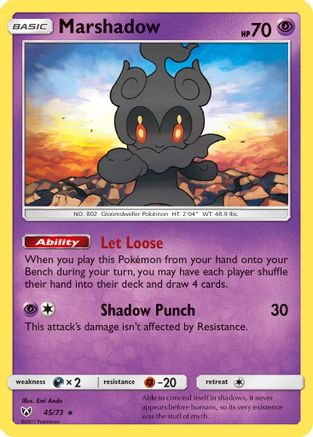Marshadow (45/73) [Sun & Moon: Shining Legends] - Trinity Hobby