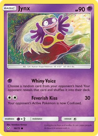Jynx (38/73) [Sun & Moon: Shining Legends] - Trinity Hobby