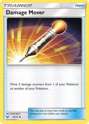 Damage Mover (58/73) [Sun & Moon: Shining Legends] - Trinity Hobby