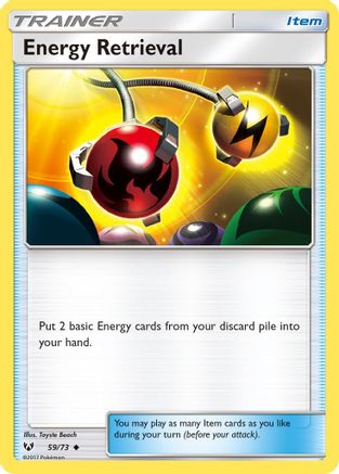 Energy Retrieval (59/73) [Sun & Moon: Shining Legends] - Trinity Hobby