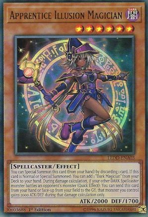 Apprentice Illusion Magician [LEDD-ENA03] Ultra Rare - Trinity Hobby