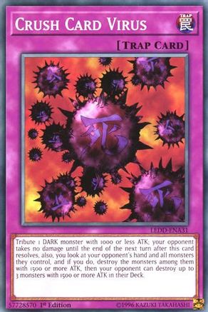 Crush Card Virus [LEDD-ENA31] Common - Trinity Hobby