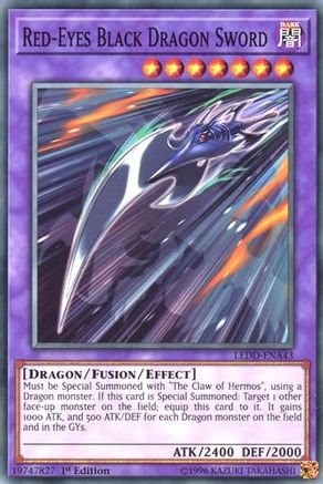 Red-Eyes Black Dragon Sword [LEDD-ENA43] Common - Trinity Hobby