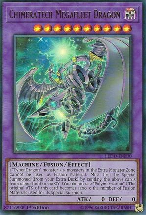 Chimeratech Megafleet Dragon [LEDD-ENB00] Ultra Rare - Trinity Hobby