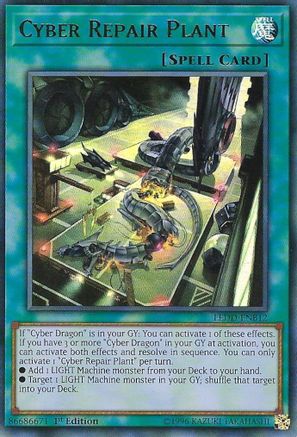 Cyber Repair Plant [LEDD-ENB12] Ultra Rare - Trinity Hobby