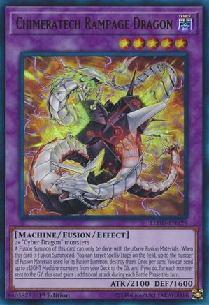 Chimeratech Rampage Dragon [LEDD-ENB29] Ultra Rare - Trinity Hobby