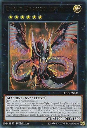 Cyber Dragon Infinity [LEDD-ENB31] Ultra Rare - Trinity Hobby