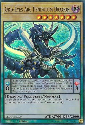 Odd-Eyes Arc Pendulum Dragon [LEDD-ENC00] Ultra Rare - Trinity Hobby