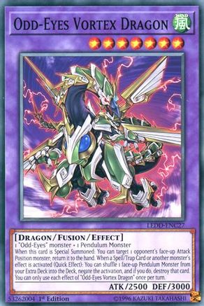 Odd-Eyes Vortex Dragon [LEDD-ENC27] Common - Trinity Hobby