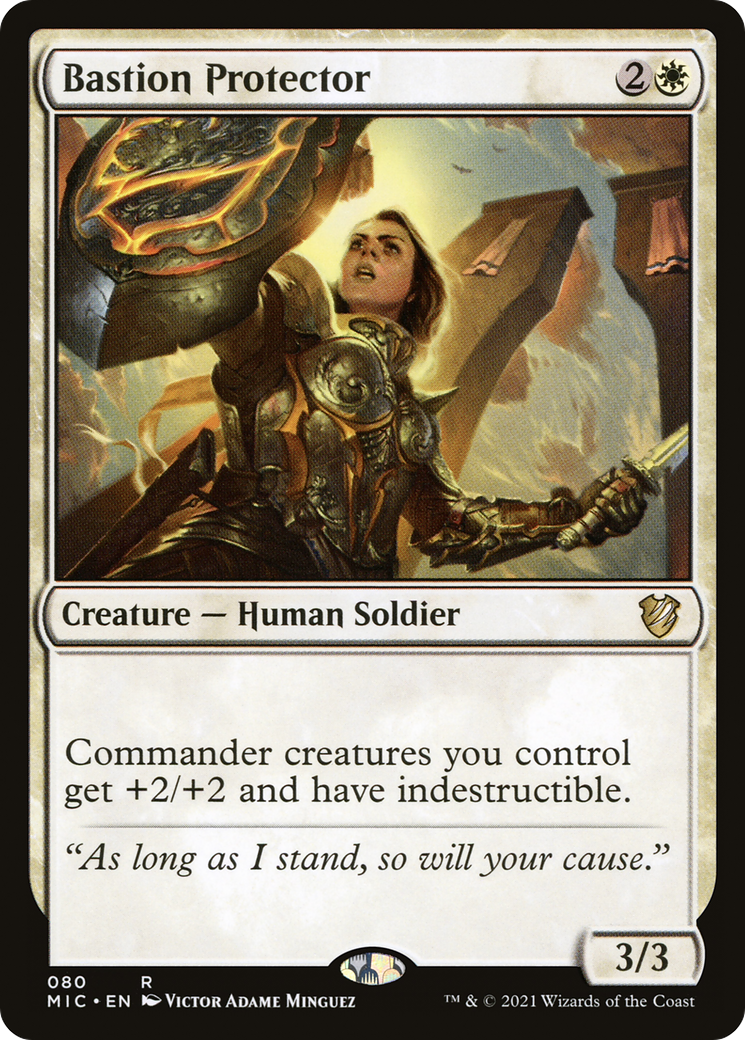 Bastion Protector [Innistrad: Midnight Hunt Commander] - Trinity Hobby