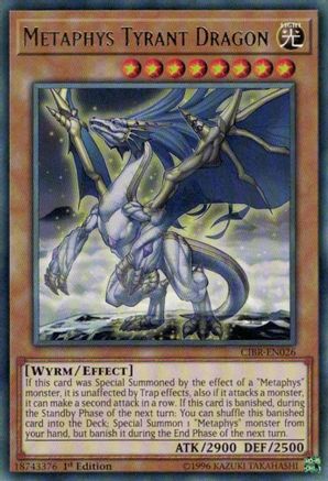 Metaphys Tyrant Dragon [CIBR-EN026] Rare - Trinity Hobby