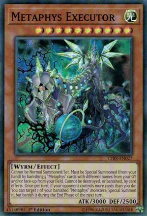 Metaphys Executor [CIBR-EN027] Super Rare - Trinity Hobby
