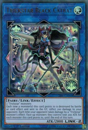 Trickstar Black Catbat [CIBR-EN044] Ultra Rare - Trinity Hobby