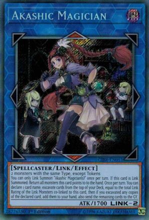 Akashic Magician [CIBR-EN051] Secret Rare - Trinity Hobby