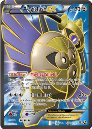 Aegislash EX (65a/119) [Alternate Art Promos] - Trinity Hobby