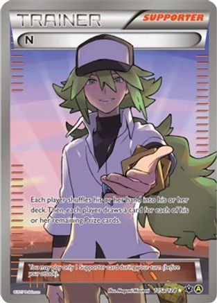 N (105a/124) (Alternate Art Promo) [XY: Fates Collide] - Trinity Hobby