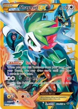 Shaymin EX (77a/108) [Alternate Art Promos] - Trinity Hobby