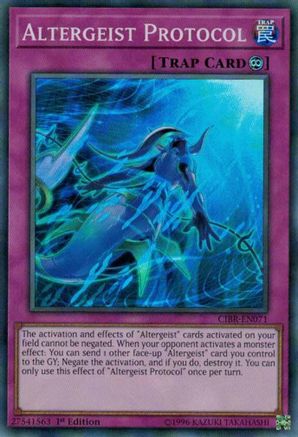 Altergeist Protocol [CIBR-EN071] Super Rare - Trinity Hobby