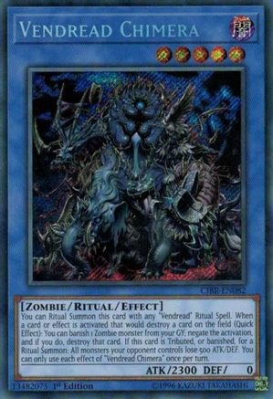 Vendread Chimera [CIBR-EN082] Secret Rare - Trinity Hobby