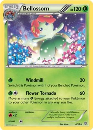 Bellossom (4/98) (Cosmos Holo) [XY : Origines anciennes] 